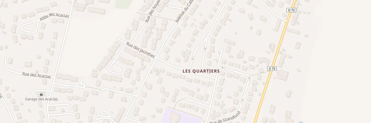 Plan du 1 Rue des Pervenches à Trouy
