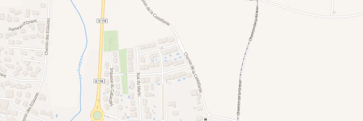 Plan du 15 Rue du Mistral à Villegailhenc
