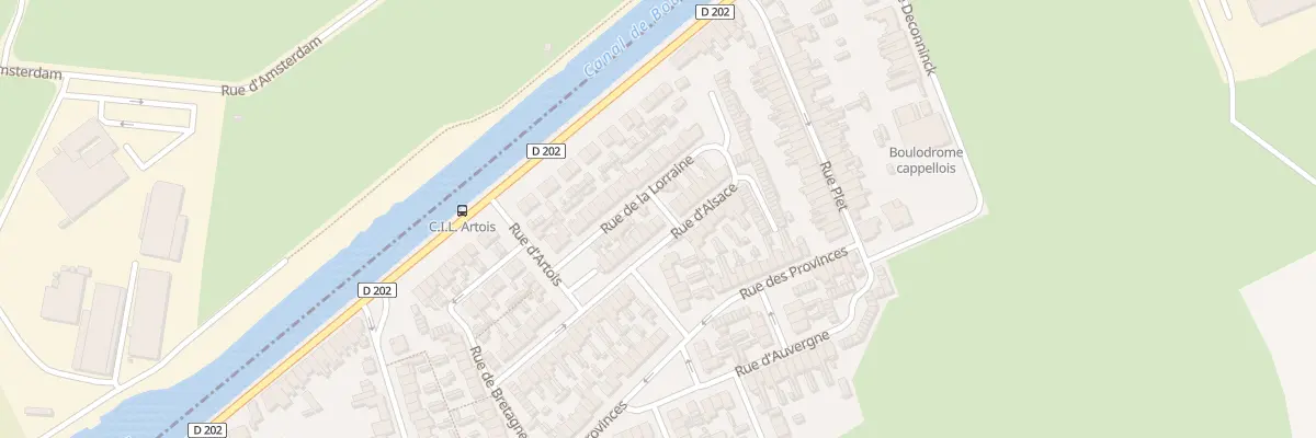 Plan du 33 Rue d’Alsace à Cappelle-la-Grande