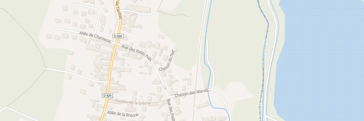 Plan du 26 Rue des Petits Prés à Cires-lès-Mello