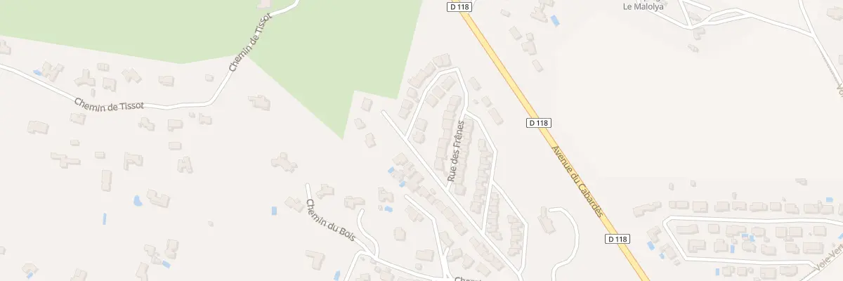 Plan du 1 Rue des Aulnes à Villemoustaussou