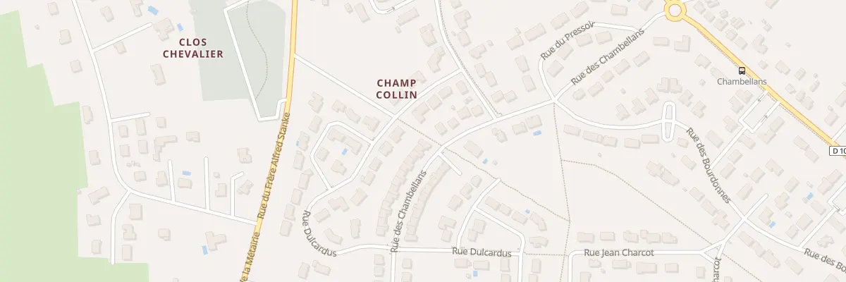 Plan du 14 Rue des Chambellans à Saint-Doulchard