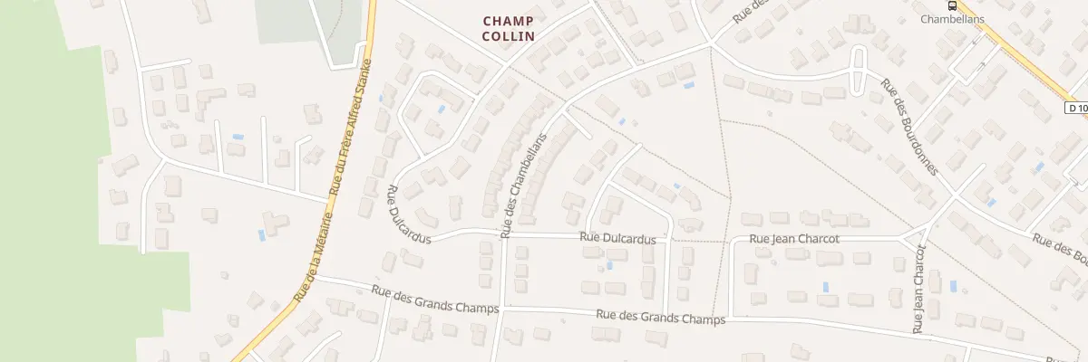 Plan du 35 Rue des Chambellans à Saint-Doulchard