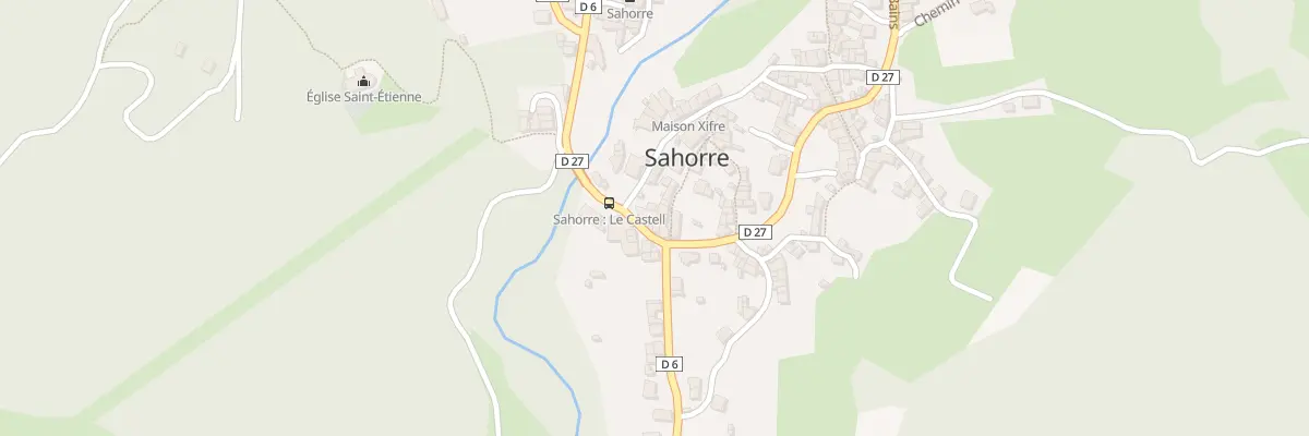 Plan du 11 Vc Le Casteil à Sahorre