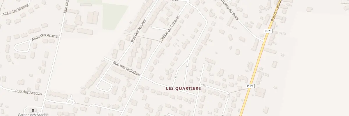Plan du 7 Rue des Pervenches à Trouy