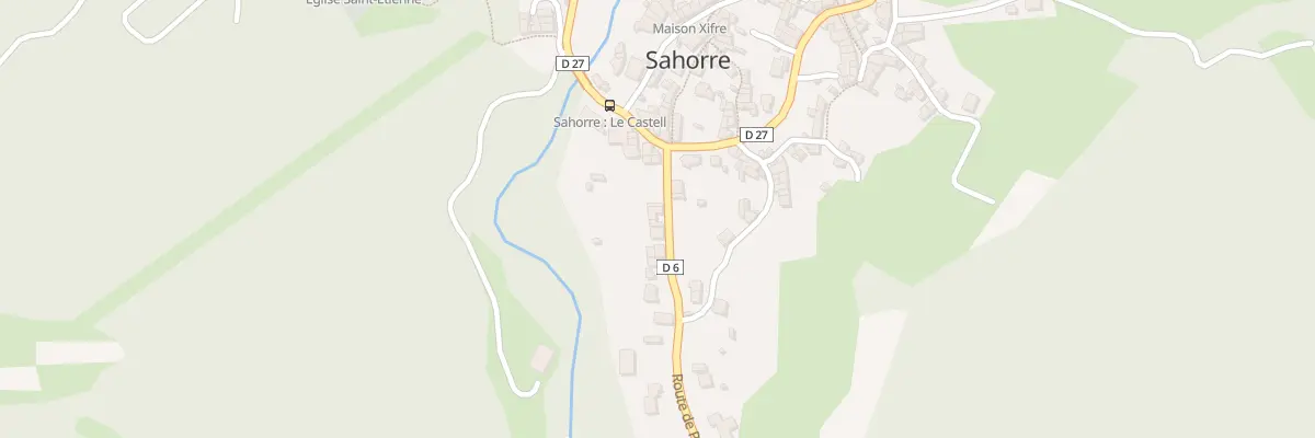 Plan du 8 Rte de Py à Sahorre