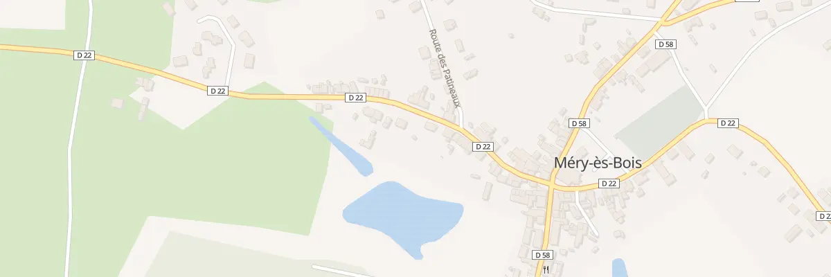 Plan du 138 Le Bourg à Méry-ès-Bois
