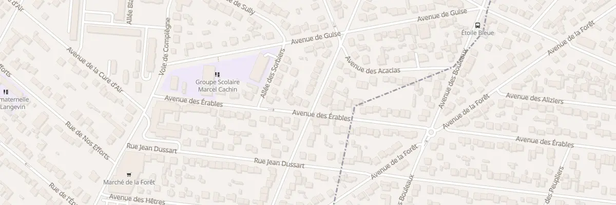 Plan du 19 Rue des Trembles à Morsang-sur-Orge