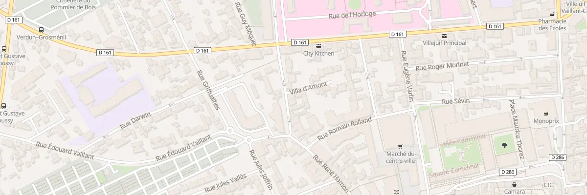 Plan du 72 Rue René Hamon à Villejuif
