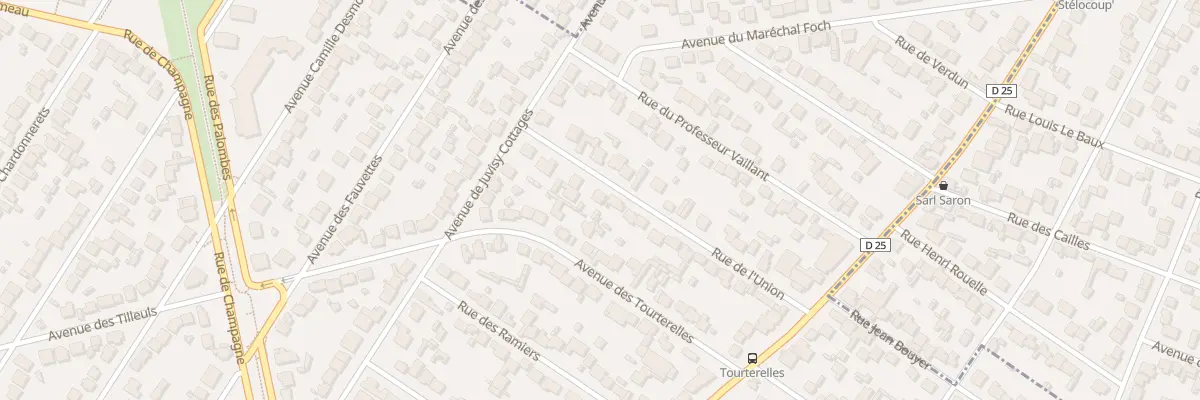 Plan du 23 Rue de l’Union à Savigny-sur-Orge