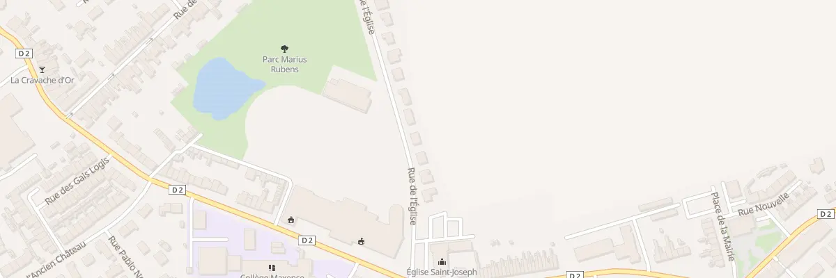 Plan du 130 Rue de l’Eglise à Cappelle-la-Grande
