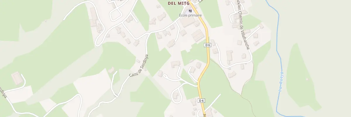 Plan du 180 Fuilla à Fuilla