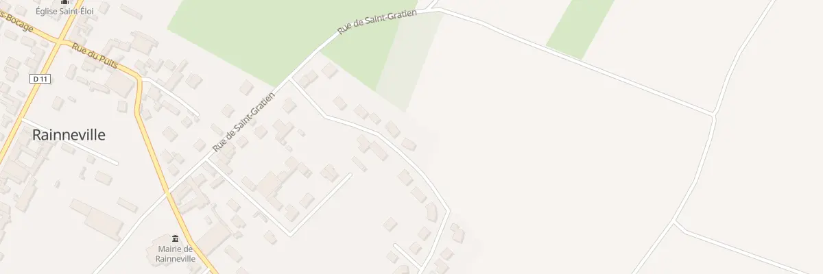 Plan du 9 Le Chemin Vert à Rainneville