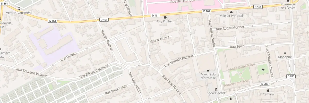 Plan du 68 Rue René Hamon à Villejuif