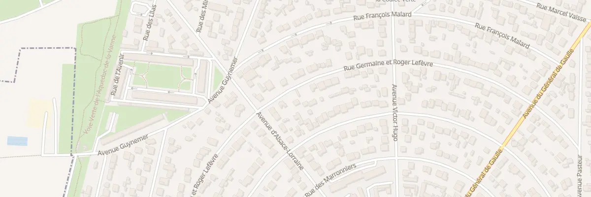 Plan du 50 Rue Germaine et Roger Lefèvre à Paray-Vieille-Poste