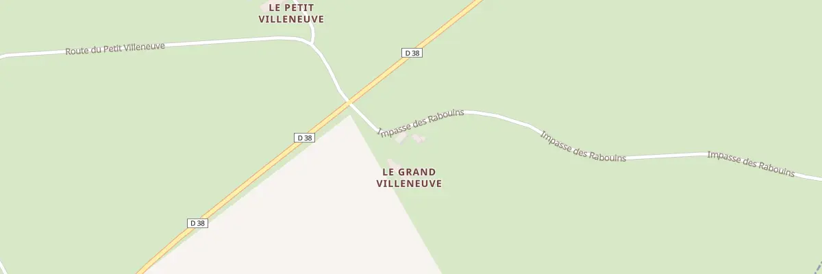 Plan du 59 Le Grand Villeneuve à Marçais