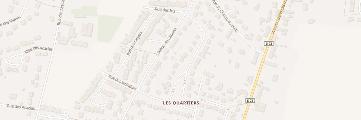 Plan du 11 Rue des Pervenches à Trouy