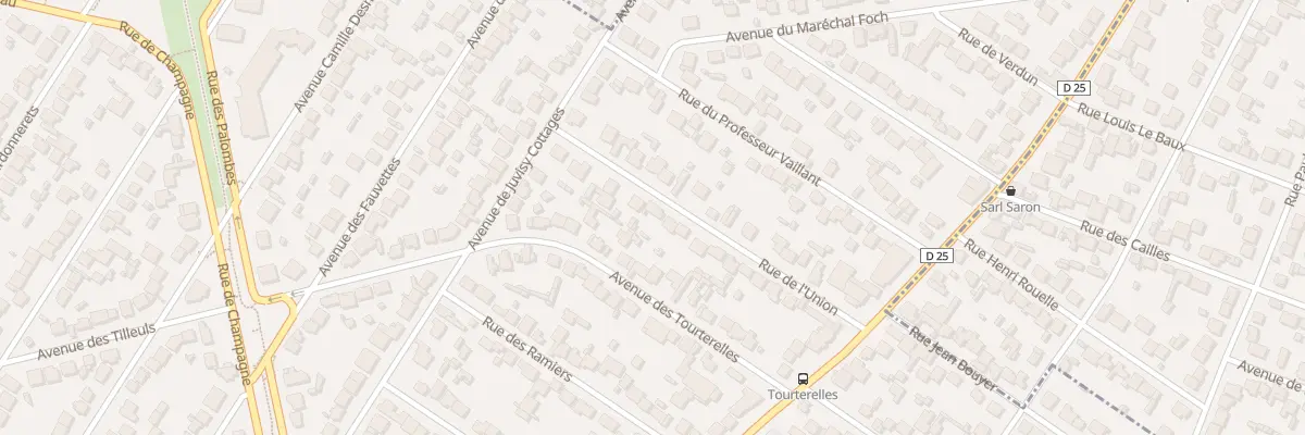 Plan du 21B Rue de l’Union à Savigny-sur-Orge