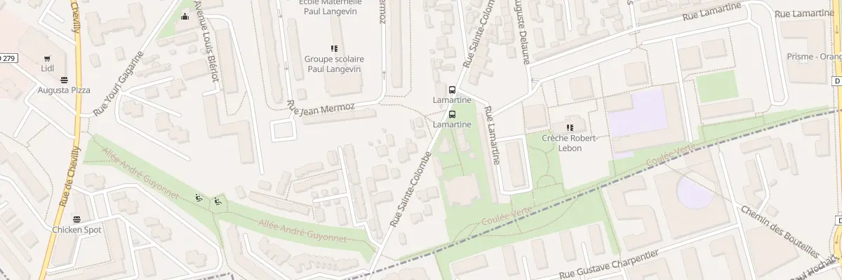 Plan du 30 Rue Sainte Colombe à Villejuif
