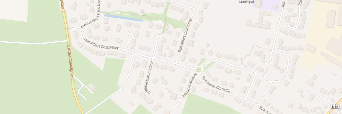 Plan du 68B Rue Albert Cossonnet à Sully-sur-Loire