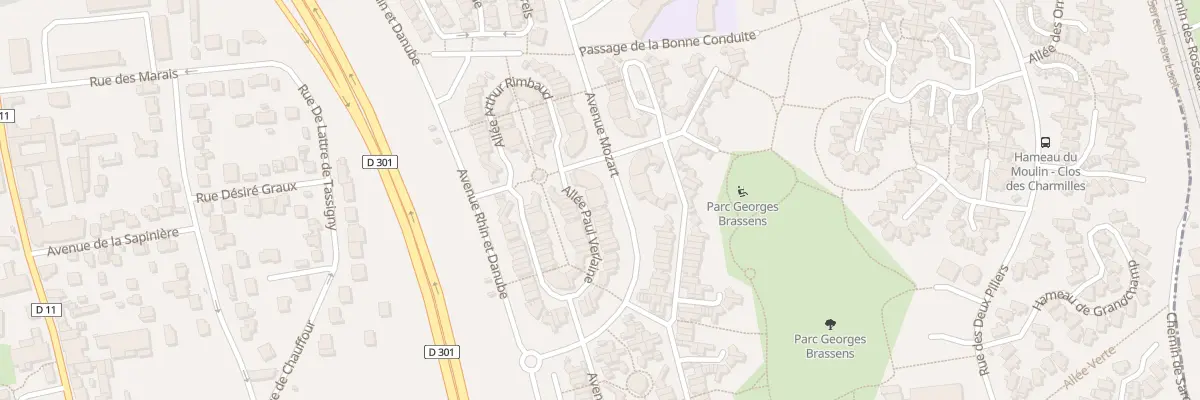 Plan du 55 All Paul Verlaine à Saint-Brice-sous-Forêt