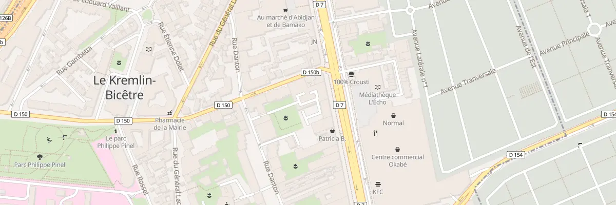 Plan du 15B Rue Danton au Kremlin-Bicêtre