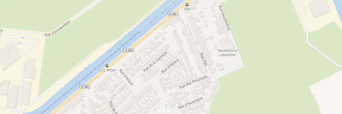 Plan du 45 Rue d’Alsace à Cappelle-la-Grande