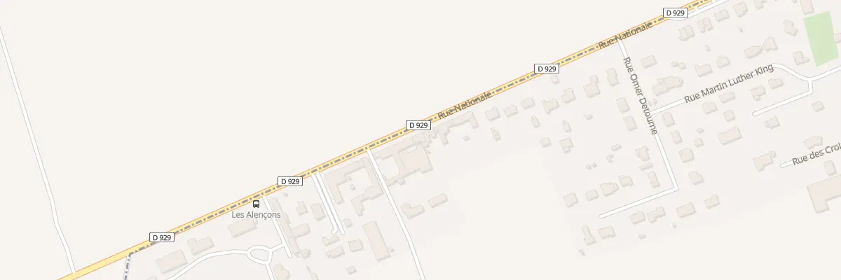 Plan du 336 Rue Nationale à Camon