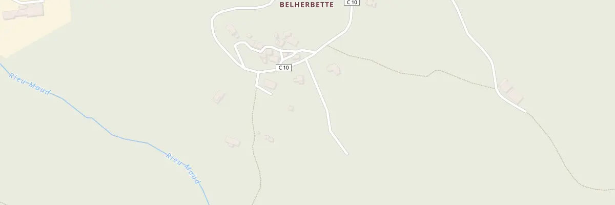 Plan du 10 Belherbette à Lacrouzette