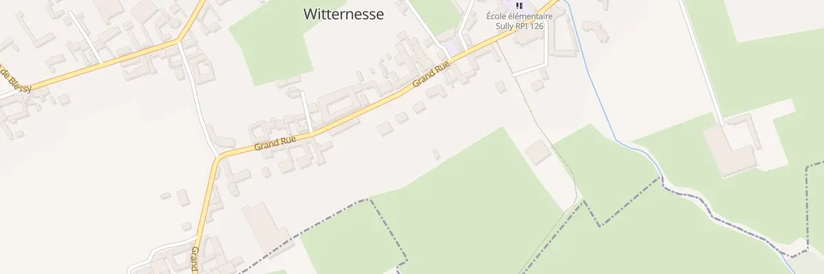 Plan du 45B Gr Grand Rue à Witternesse