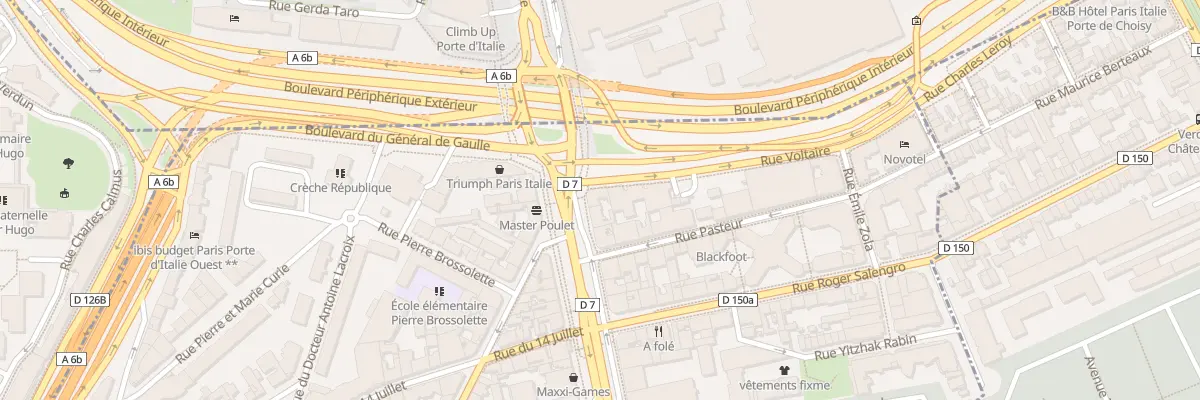 Plan du 2 Rue Voltaire au Kremlin-Bicêtre