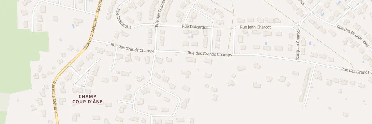 Plan du 65 Rue des Grands Champs à Saint-Doulchard