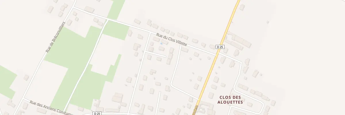 Plan du 12F Rue du Moulin Vieux à Boynes