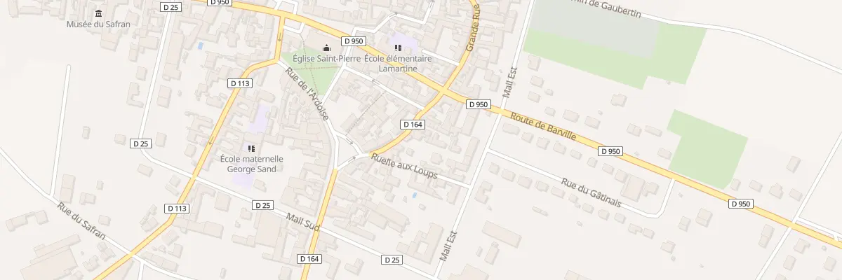 Plan du 8 Gr Grande Rue à Boynes