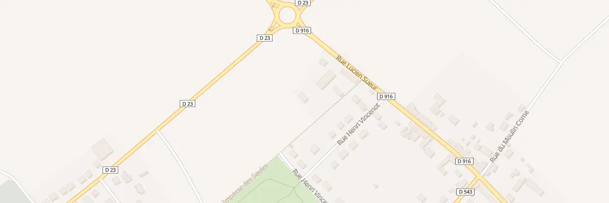 Plan du 693 Rue Lucien Sueur à Wavignies