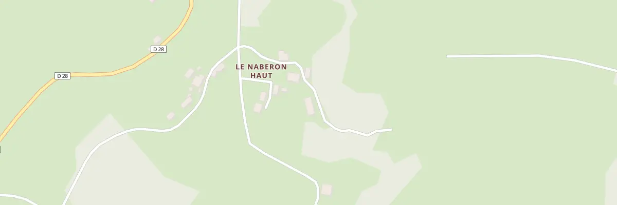 Plan du 1 Le Naberon à Crocq