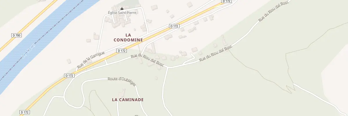 Plan du 24 Rue du Riou Dal Bosc à Ambialet