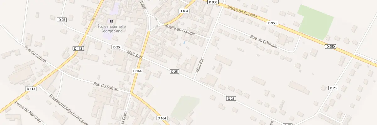 Plan du 2 Mail Sud à Boynes