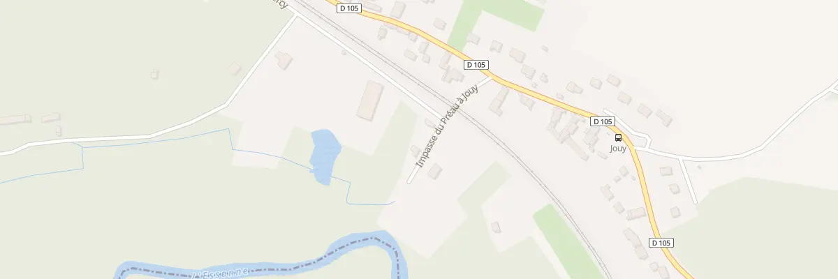 Plan du 5048 Jouy à Guigneville-sur-Essonne