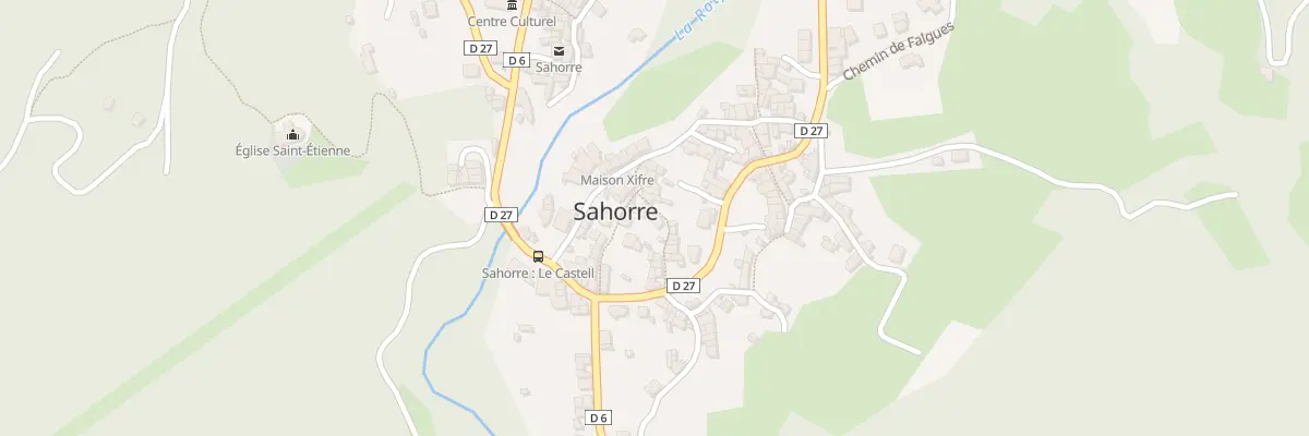 Plan du 119 Village à Sahorre