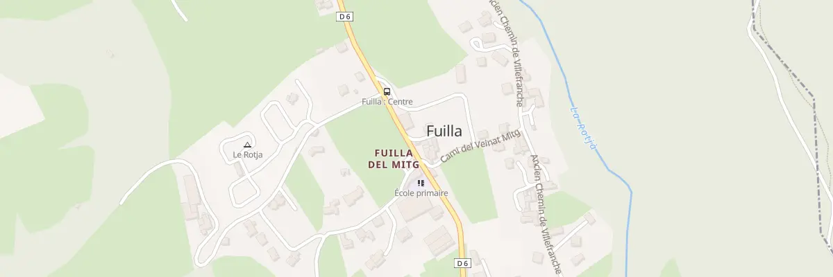 Plan du 52 Fuilla à Fuilla