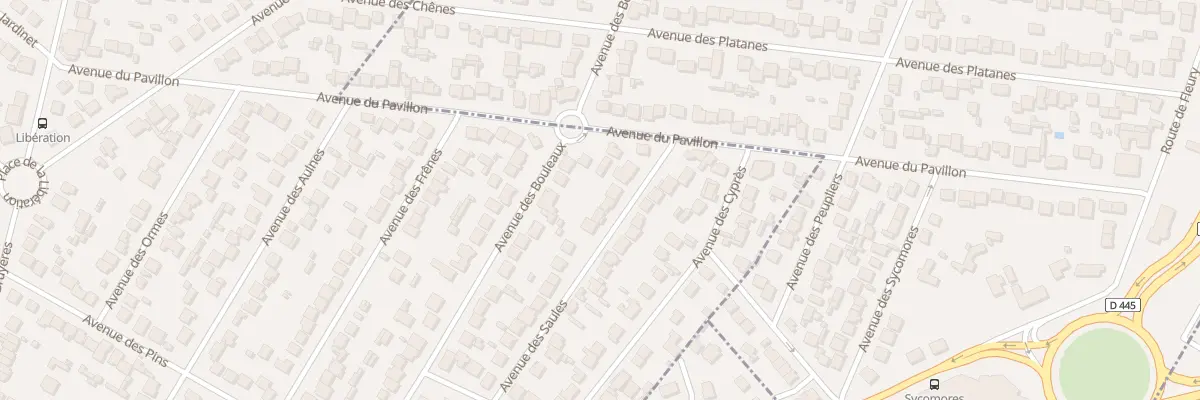 Plan du 4B Av des Saules à Morsang-sur-Orge