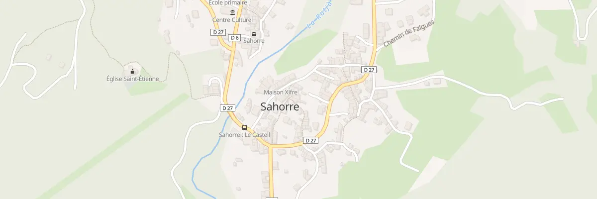 Plan du 80 Village à Sahorre