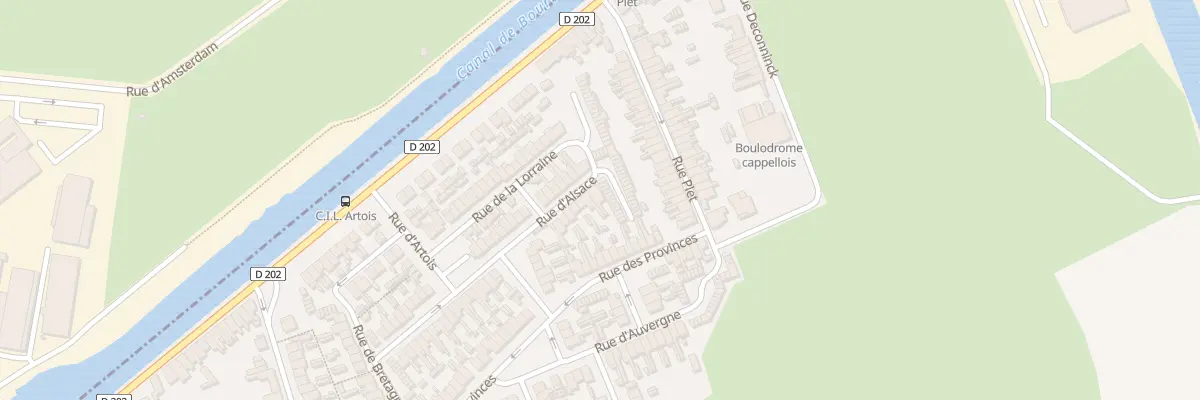 Plan du 48 Rue d’Alsace à Cappelle-la-Grande