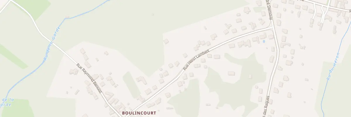 Plan du 262 Rue Henri Lambert à Agnetz
