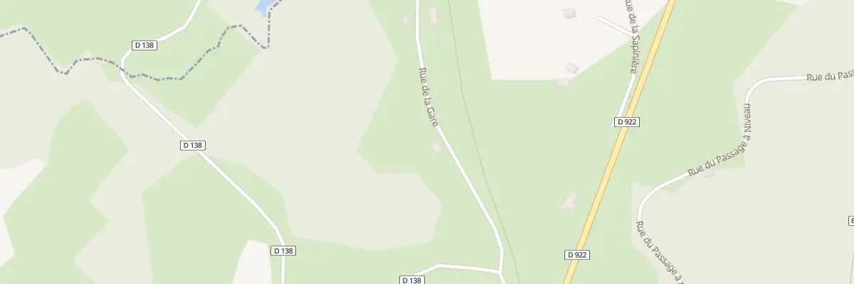Plan du 11 Rue de la Gare à Jaleyrac