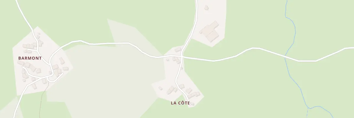 Plan du 3 La Côte à Mautes