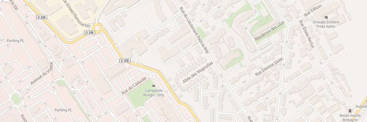 Plan du 164 Rue du Lieutenant Petit Leroy à Chevilly-Larue