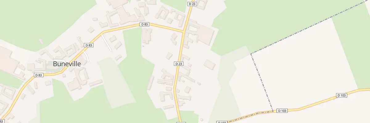 Plan du 23 Rue de Moncheaux à Buneville