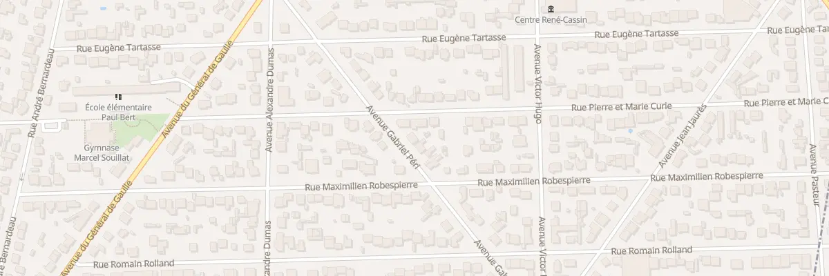 Plan du 22 Av Gabriel Péri à Paray-Vieille-Poste